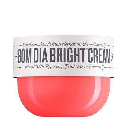 Bom Dia Bright Body Cream With Vitamin C Cheirosa '40 Black Amber Plum & Vanilla Woods 2.5 Fl Oz