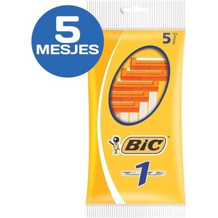 Bic Razors 5-Razors Normal Skin Single Blade