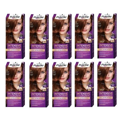 Palette Schwarzkopf Palette Intensive Color Cream 568 R4 Light Brown