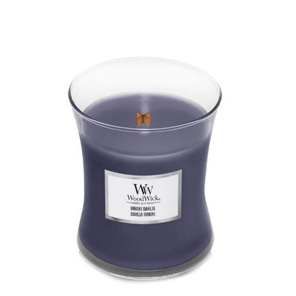 Woodwick Hinoki Dahlia Vase Scented Candle Vase 275 G