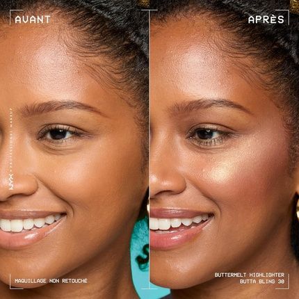 Nyx Professional Makeup Powder Highlighter Enriched With Mango Butter