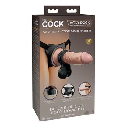 King Elite Deluxe Silicone Body Dock Kit