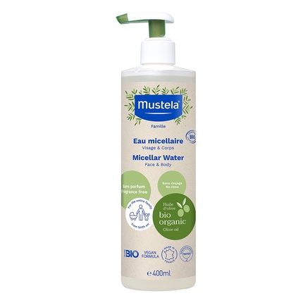 Mustela Organic Micellar Water - 400Ml
