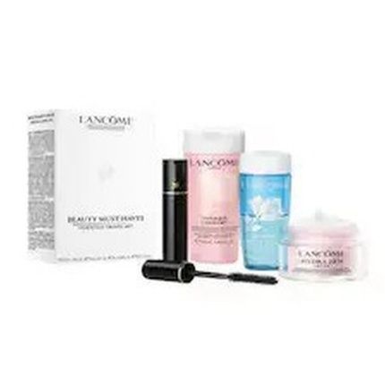Lancome Anti Stress Cream Spf15 15Ml, Confort Tonique 50Ml, Bi-Facil Make-Up Remover 30Ml, Mascara N01 Black 2Ml Set
