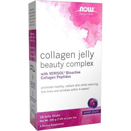 Now Foods Collagen Jelly Beauty Complex Sweet Plum