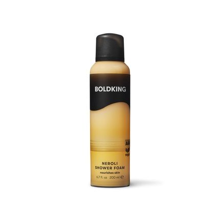 Boldking Shower Foam For Men Neroli 200Ml - Men'S Shower Gel For All Skin Types