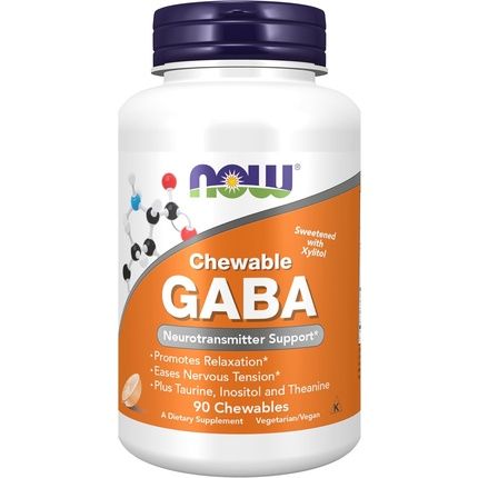 Now Foods Gaba Gamma-Aminobutyric Acid Supplement - Neurotransmitter