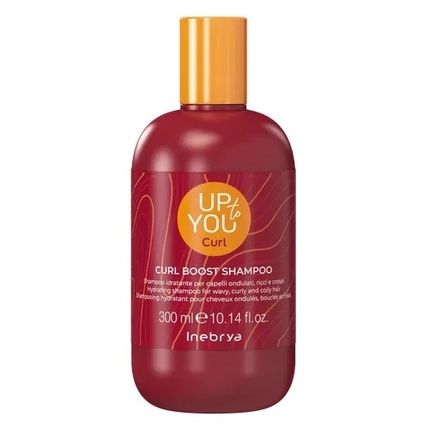 Inebrya Up To You Curl Boost Moisturizing Shampoo For Wavy And Curly Hair 300Ml