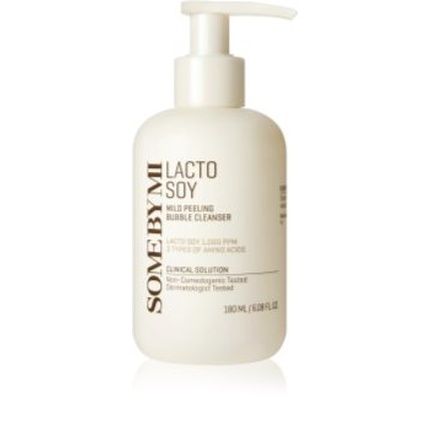 Some By Mi Lacto Soy Mild Bubble Peeling Cleanser - 180 Ml