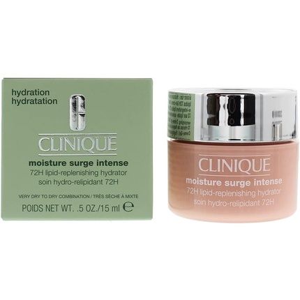Clinique Moisture Surge Intense 72H Lipid-Replenishing Hydrator 15Ml For Very Dry To Dry Combination Skin