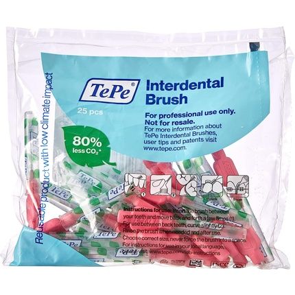 Tepe Original Interdental Brushes Pink 0.4Mm - Pack Of 25