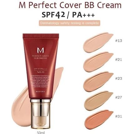 Missha Perfect Cover Bb Cream 20Ml #23 Natural Beige