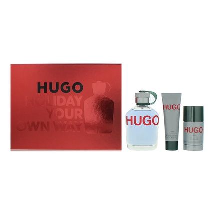 Hugo Boss Hugo Man 3 Piece Gift Set For Men