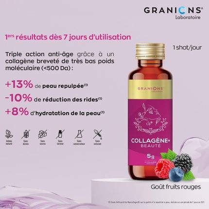 Granions Marine Collagen With Hyaluronic Acid And Vitamin C Shot
