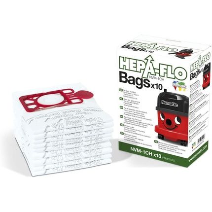 Numatic Henry Cleaner Bags Pack Of 10 Basil/Henry/James