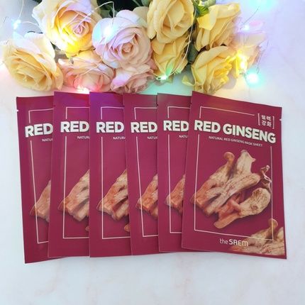 Korean Red Ginseng Sheet Mask 21Ml - Image 3