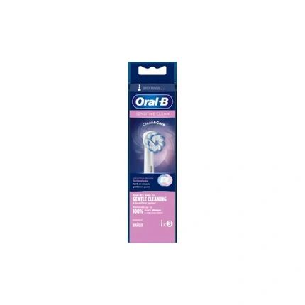 Oralb Sensitive Clean Replacement Brush Head 3 Pieces