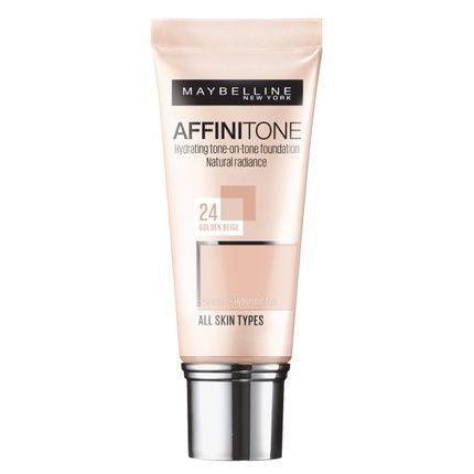 Maybelline Affinitone Foundation 24 Golden Beige 30Ml