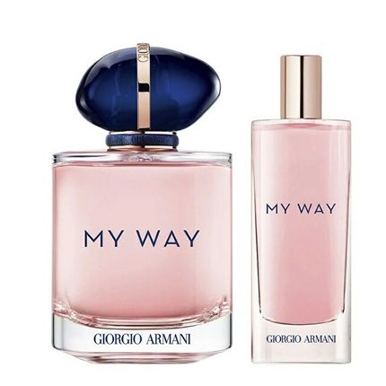 Giorgio Armani My Way Eau De Parfum 90 Ml And Eau De Parfum 15 Ml Gift Set