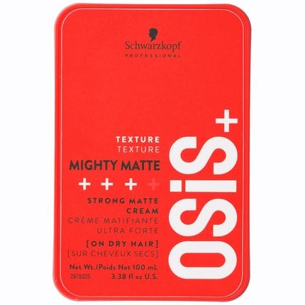Schwarzkopf Professional Osis+ Mighty Matte Hair Styling Cream 100Ml