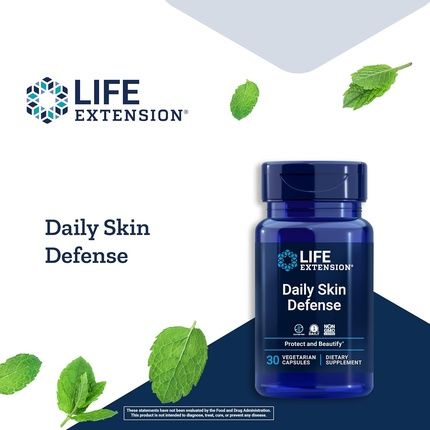 Life Extension Daily Skin Defense Beauty Health Formula Supplement - Image 3