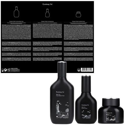 Pyunkang Yul Black Tea Korean Skincare Set Anti-Aging