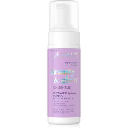 Eveline Cosmetics Beauty & Glow Illuminating Face Cleansing Foam With Neroli Water