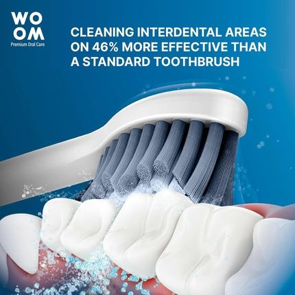 Woom 5200 Ultra Soft Toothbrush Mix Blue - Image 3