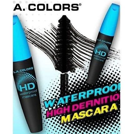 L.A. Colors Hd Waterproof Very Black Waterproof Eyelash Mascara - Image 3