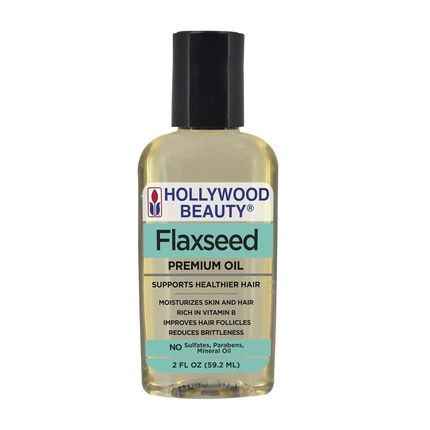 Hollywood Beauty Flaxseed Premium Oil 2 Fl Oz