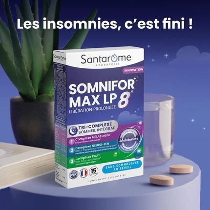 Santarome Somnifor Max Lp 8H Sleep Food Supplement