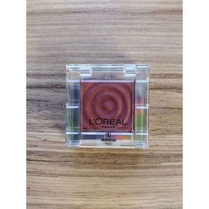 Loreal Paris Oil Eyeshadow Shade #41 Independent Matte 3.8G - Copper Rose