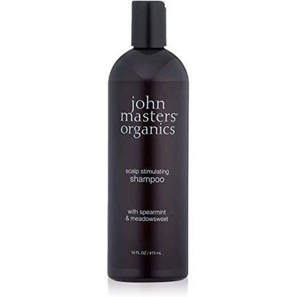 Jmo Scalp Shampoo For Men And Women With Organic Spearmint Leaf, Meadowsweet Extract And Eucalyptus Oil 473 Milliliters