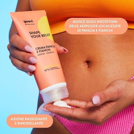 Goovi Shape Your Belly Firming And Remodeling Cream With Natural Ingredients