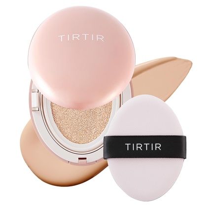 Tirtir Mask Fit All Cover Pink Cushion Foundation - High Coverage Velvety Matte