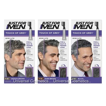 Just For Men Real Black T55 Touch Of Grey 40G