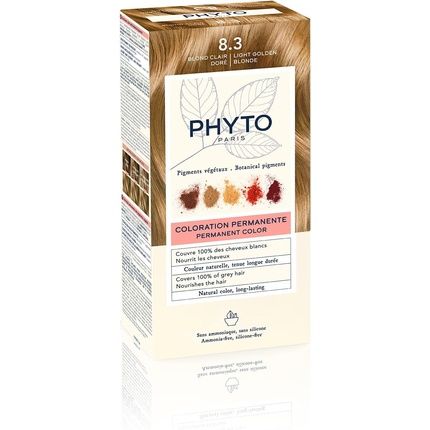 Phyto Color Permanent Color 8.3 Light Golden Blonde - Image 3