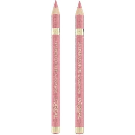 L'Oreal Paris Makeup Color Riche Lipliner Couture 303 Rose Tendre 2 Count