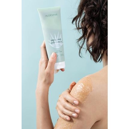 Aloesove Refreshing Body Scrub 230G - Vegan Body Scrub - Image 3