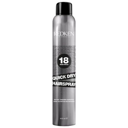 Redken Quick Dry Instant Finishing Hairspray 400Ml Strong Fixing Hairspray - Image 3