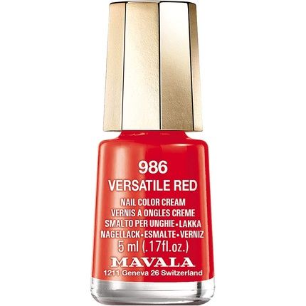 Mavala Dash & Splash 2019 Nail Polish Collection Versatile Red 15Ml