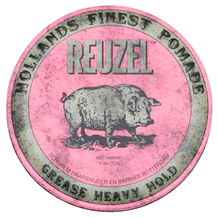 Reuzel Pink Heavy Hold Grease Pomade 113 Ml