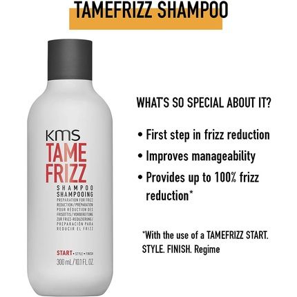 Kms Tame Frizz Shampoo 300Ml - Image 3