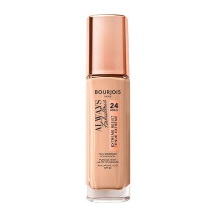 Bourjois Always Fabulous Extreme Resist Spf20 Concealing Foundation 100 Rose Ivory 30Ml