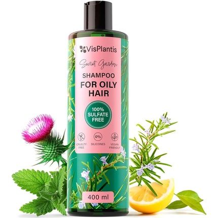 Vis Plantis Rosemary Shampoo For Greasy Hair 400Ml