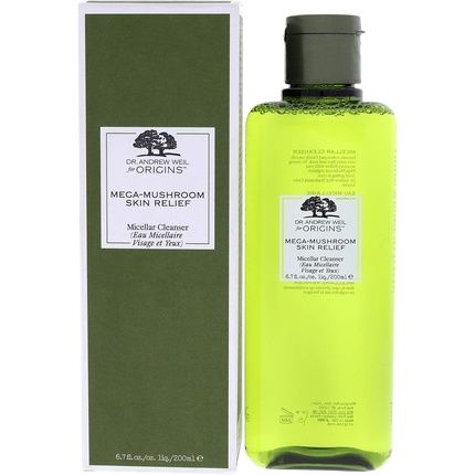 Origins Mega-Mushroom Skin Relief Micellar Cleanser 6.7 Oz
