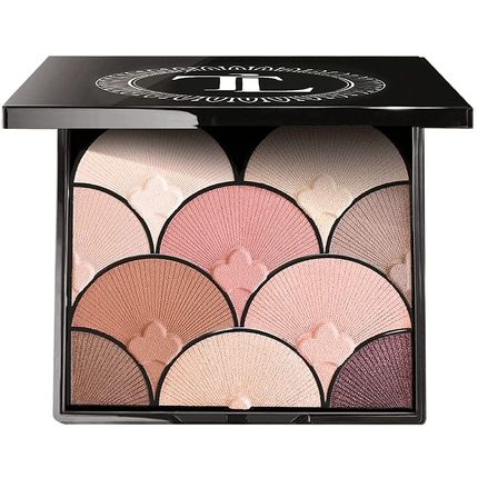 T. Leclerc Eyeshadow Fan Palette Shade 01 Rose Des Sables Dermatologically Tested