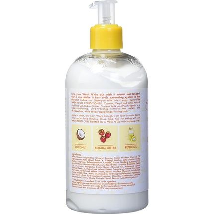 Shea Moisture Coconut Custard Wash N'Go Conditioner 13Oz/384Ml - Image 3