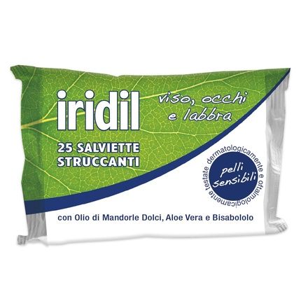 Iridil Makeup Remover Wipes 25Pcs