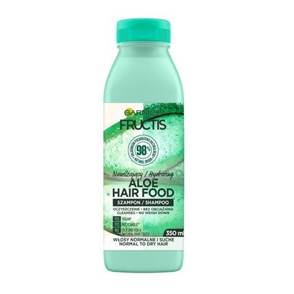 Garnier Fructis Aloe Hair Food Shampoo Moisturizing Shampoo For Normal And Dry Hair 350Ml